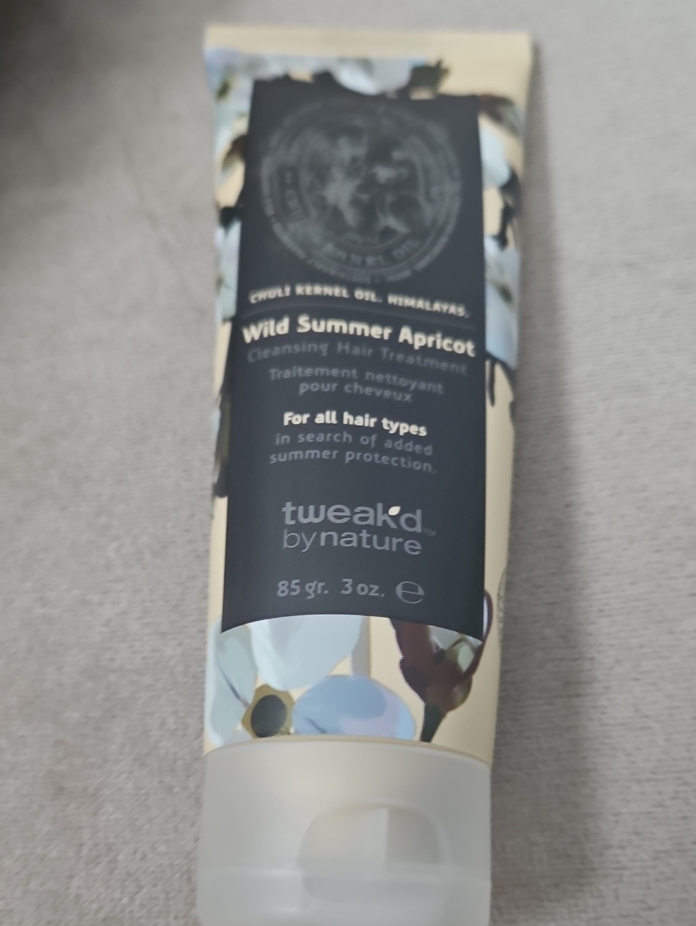 Tweaked by Nature Wild Summer Apricot Cleansing Hair Treatment - Beige